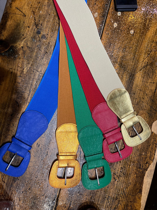 Wide Elastic Belt