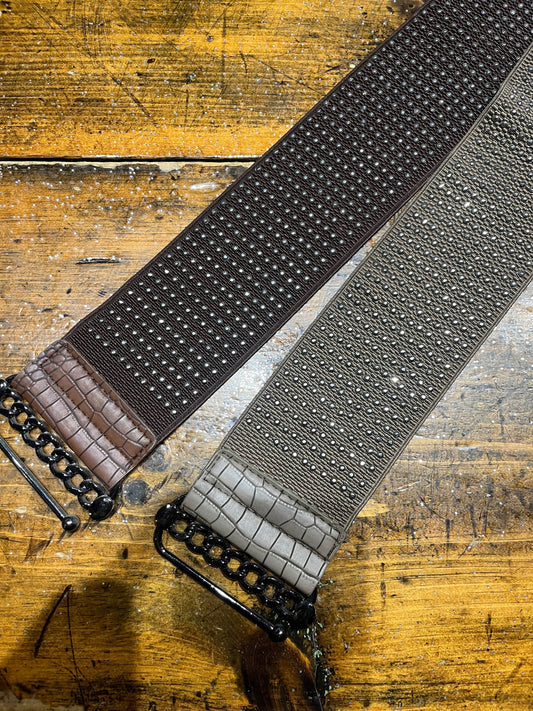 Belts | Elastic Rhinestone