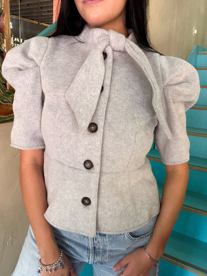 THML Sweater - Tailored Button Front