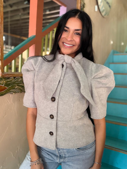 THML Sweater - Tailored Button Front
