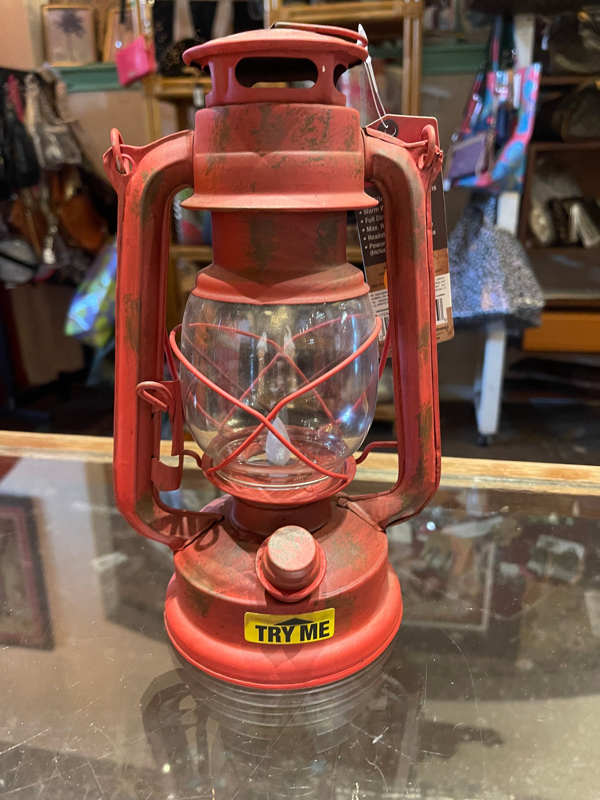 Holiday | Lantern - Red Battery Operated