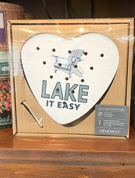 Games | Lake it Easy Heart Peg