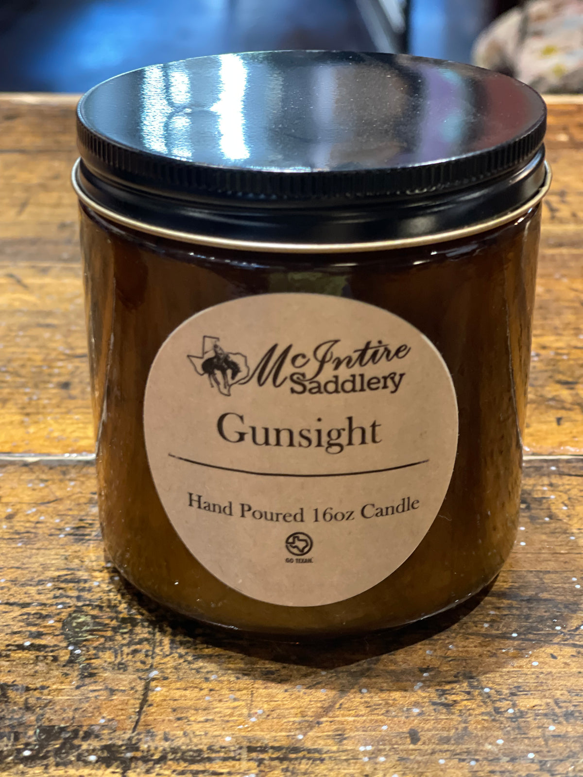 McIntire Saddlery | 16 oz Gunsight Candle