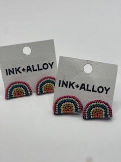 Jewelry | Earrings Ink + Alloy - Rainbow Post