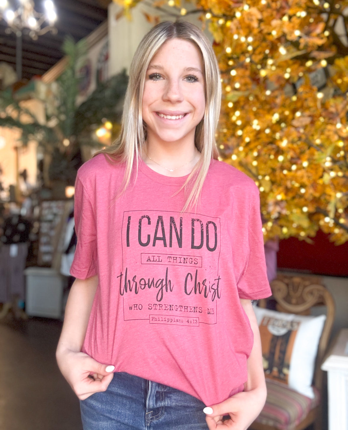Graphic Tees | I Can Do All Things Through Christ