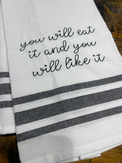 Kitchen Towel | you will eat it and you will like it