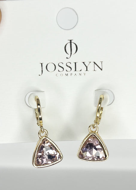 Jewelry | Earrings Triangle Drop Mini Hoop