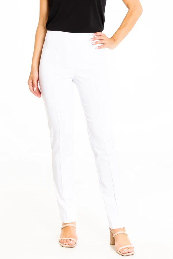 Bottoms | A La Carte- White Thin Her Denim Pull on Pant