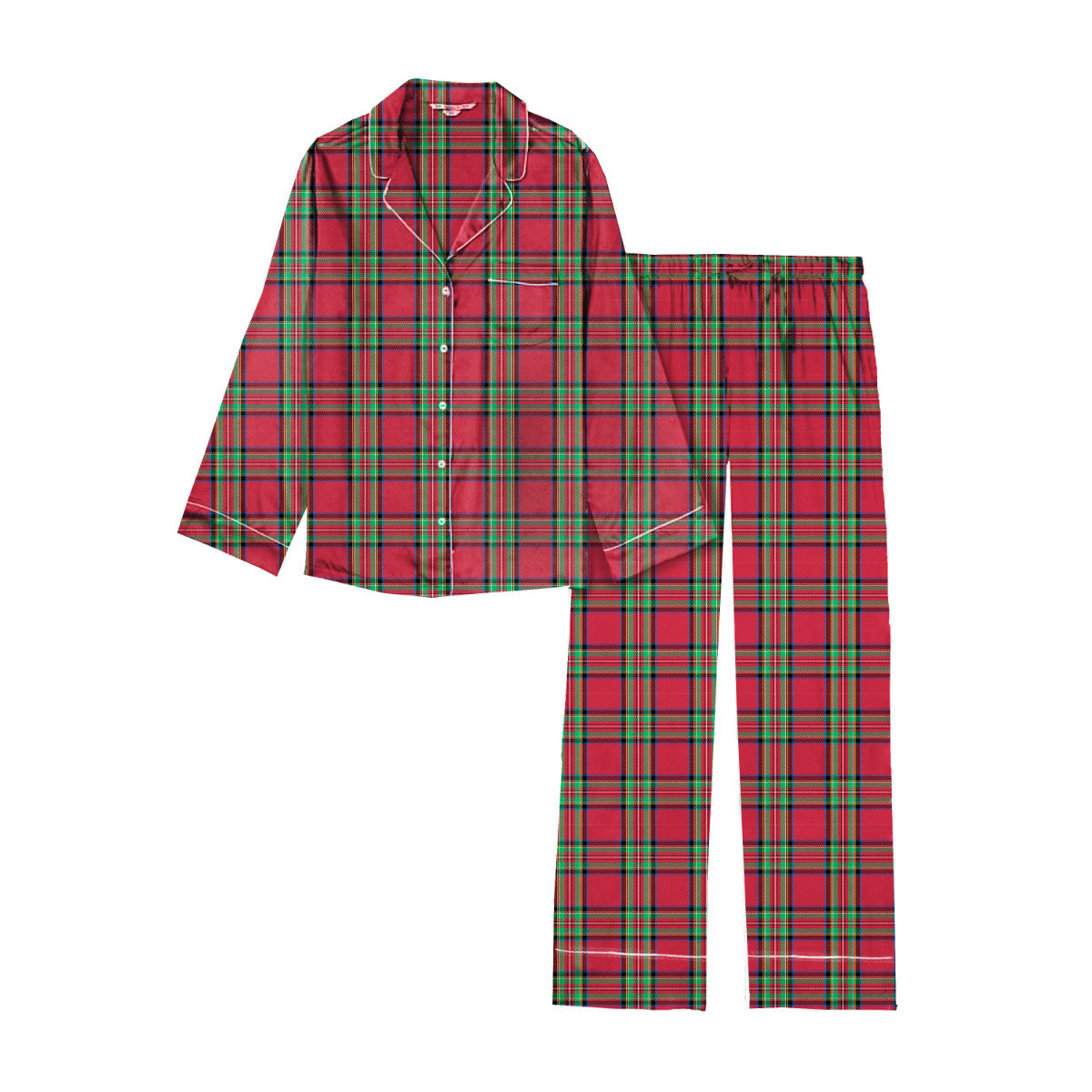 Jane Marie | PJ Sets Childrens - Deck The Halls Silky Satin Pajamas
