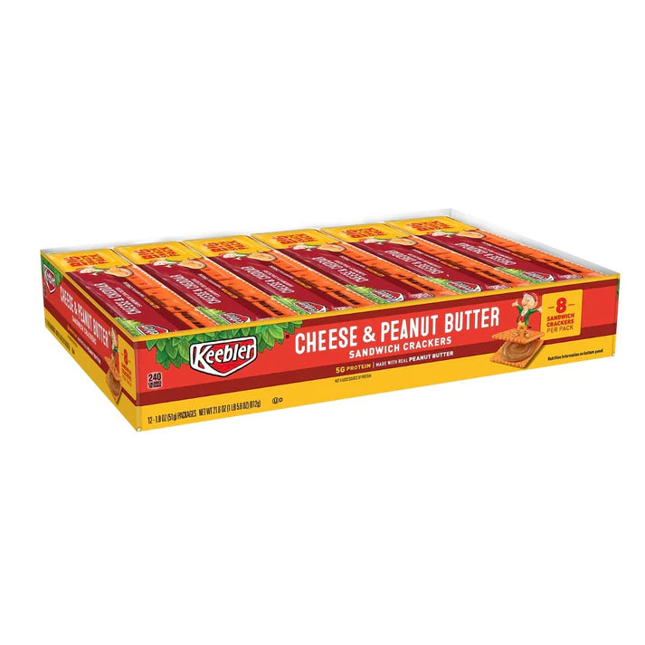 Keebler Cheese & Peanut Butter Crackers