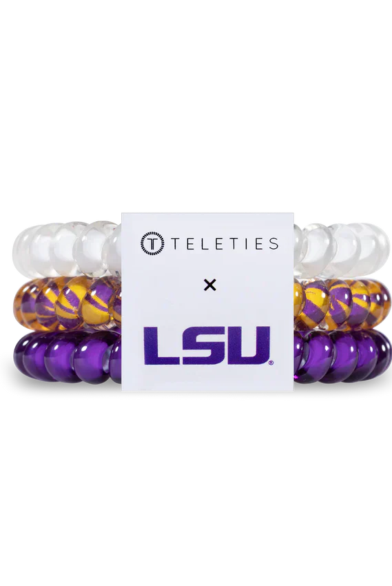 Teleties Small Hair Ties • LSU