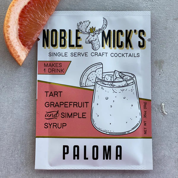 Noble Mick&#39;s Single Serve Craft Cocktail Mixes