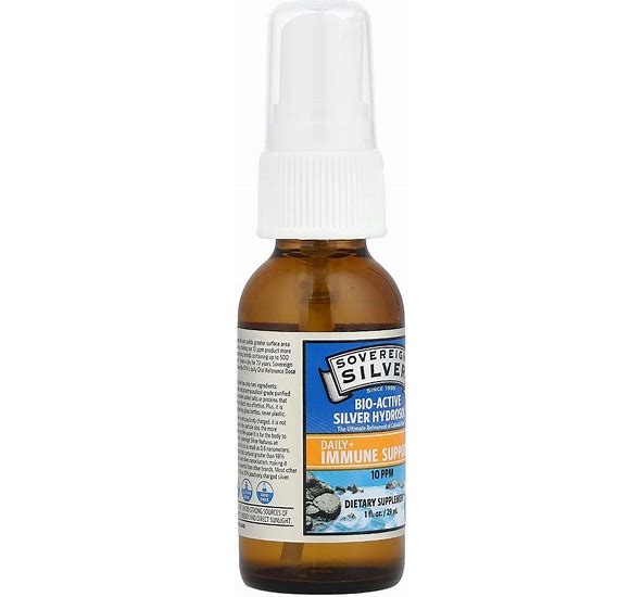 Sovereign Silver Bio-Active Silver Hydrosol Fine Mist Spray