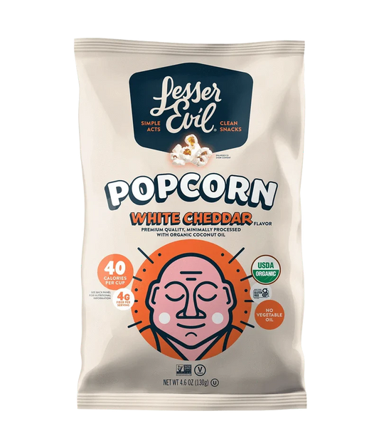 Pantry | Organic Popcorn White Cheddar .88oz