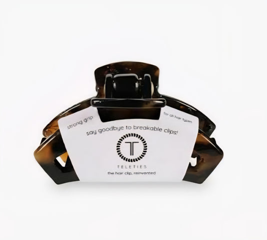 Teleties Open Tiny Claw Clip - Tortoise
