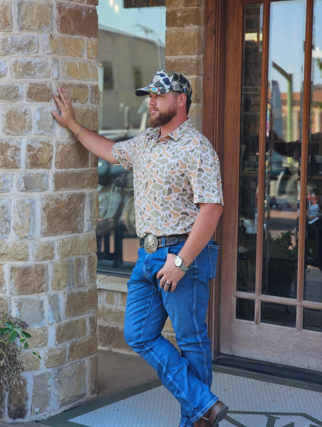 Men’s | Burlebo Polo Venado Camo Performance