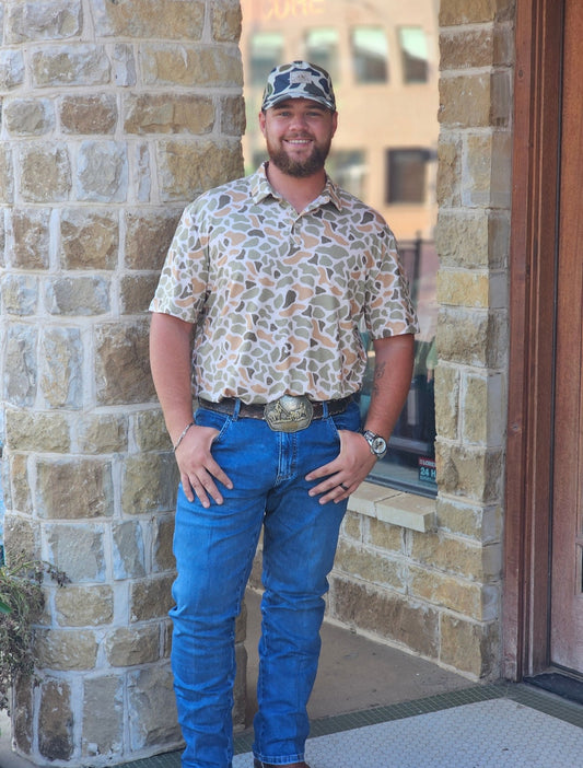 Men’s | Burlebo Polo Venado Camo Performance