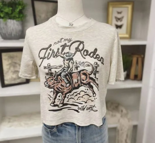First Rodeo Crop Tee