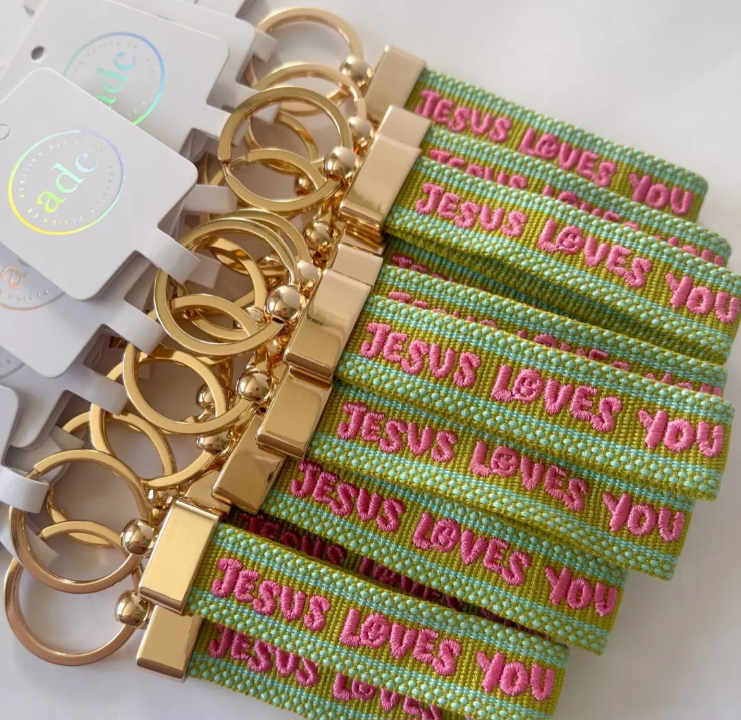 Keychain - Jesus Loves You