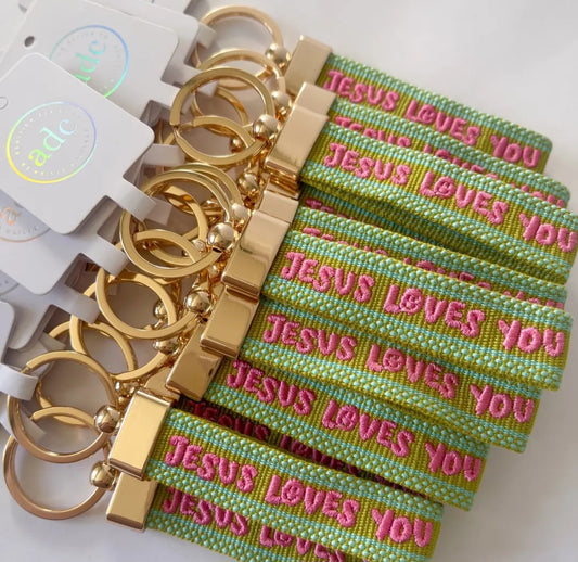 Keychain - Jesus Loves You