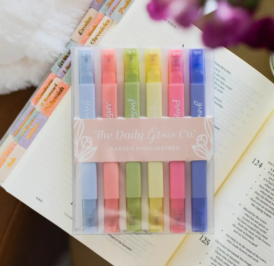Highlighter - Bible Study Garden Set