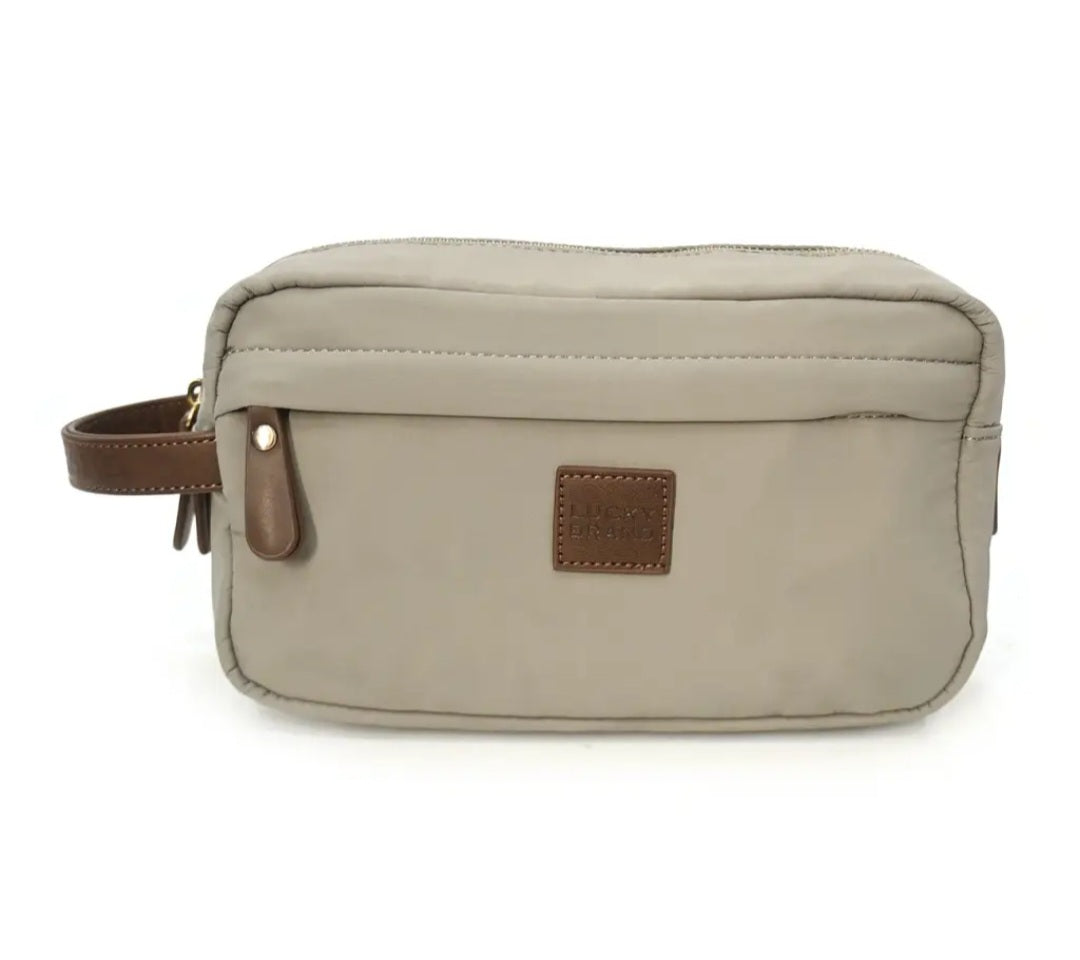 Toiletry Bag - Lucky Brand Nylon Travel Dopp