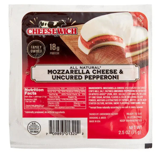 Cheesewich - Mozzarella & Pepperoni