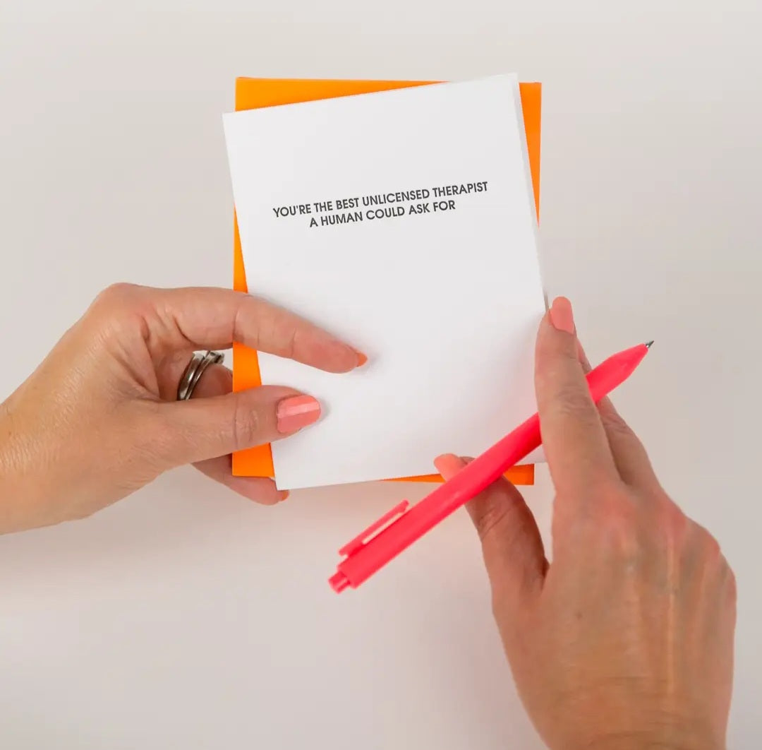 Card - Unlicensed Therapist