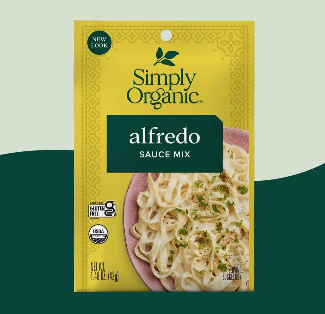 Sauce Mix - Simply Organic Alfredo