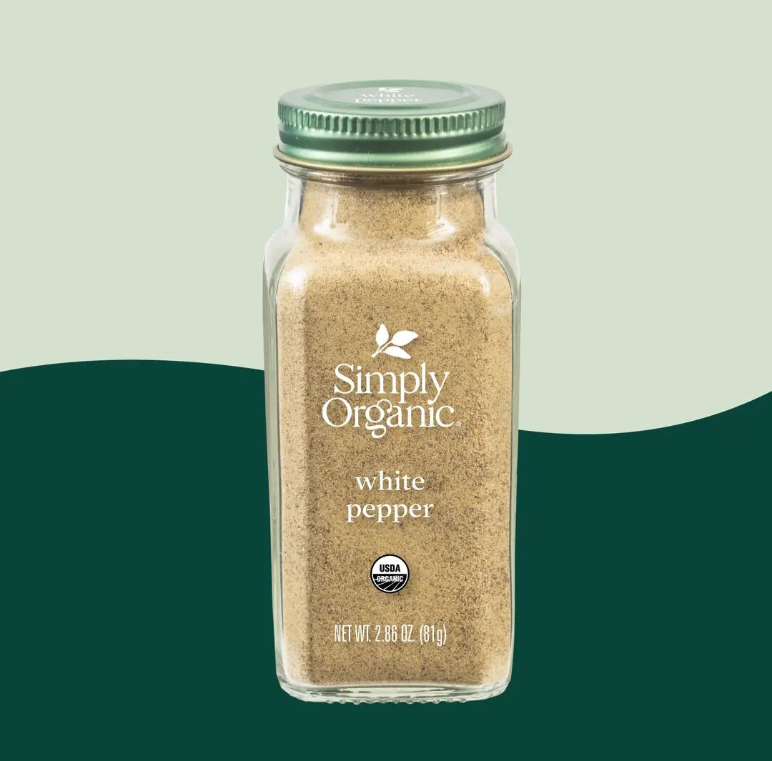 Pepper - White Simply Organic Ground