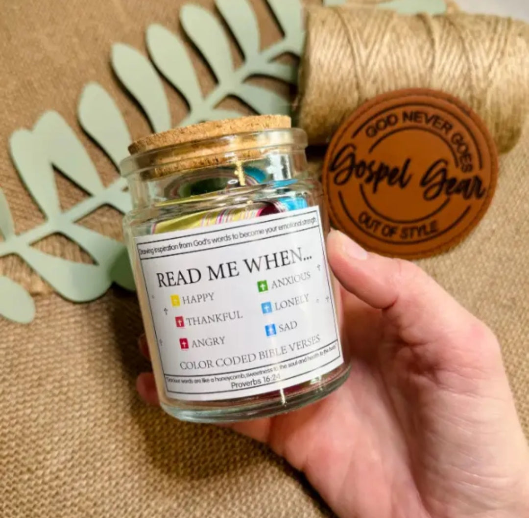 Scripture Jar - Read Me When