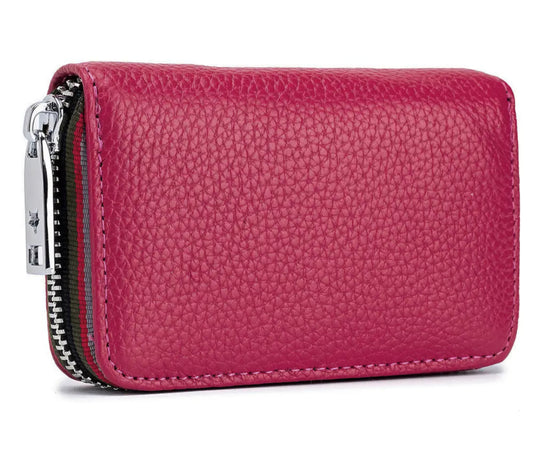 Card Wallet - Pebbled Leather