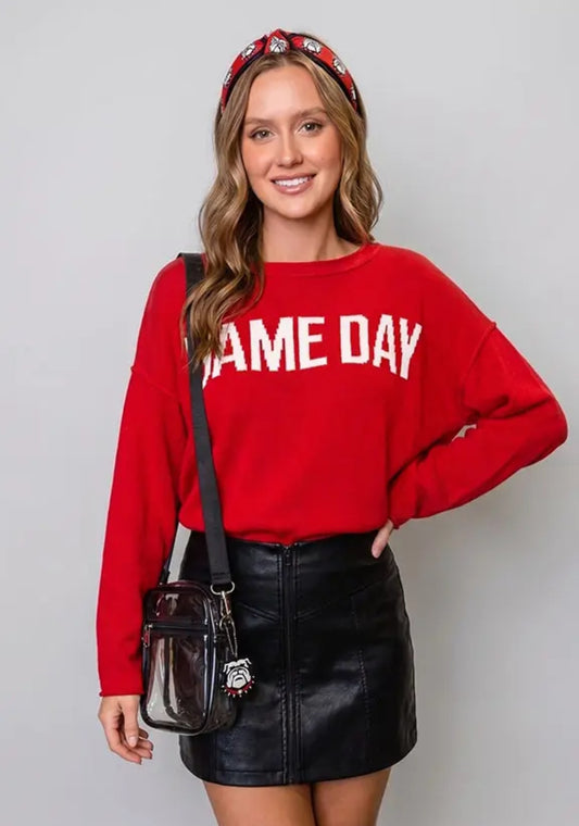 Sweater - Red Game Day