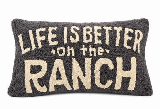 Throw Pillow - Better On The Ranch