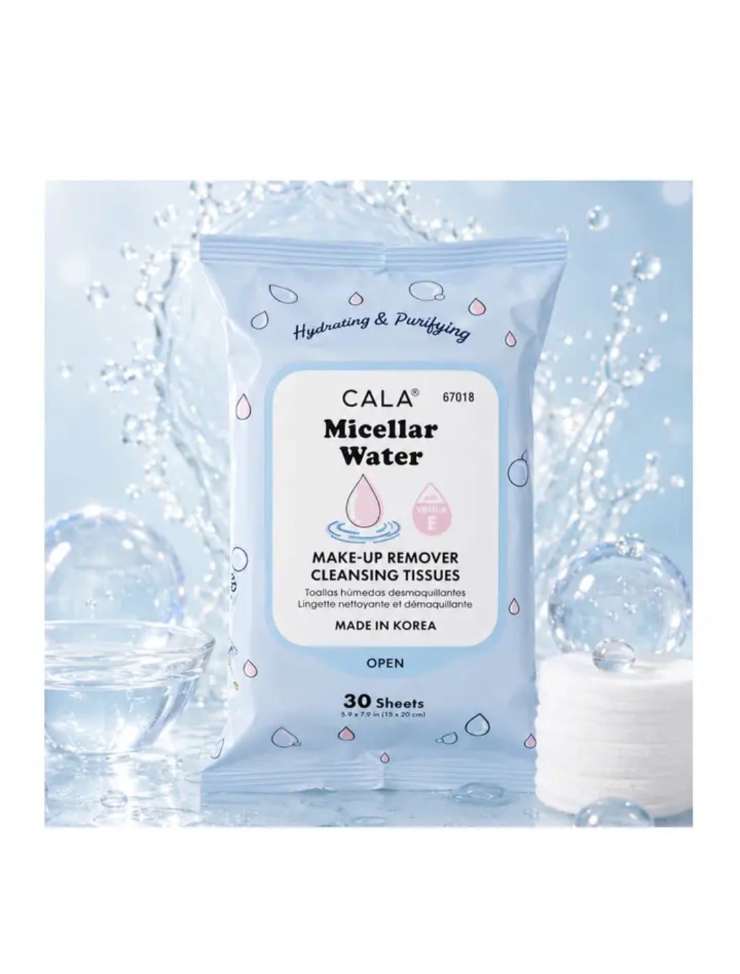 Makeup Wipes - Micellar Water