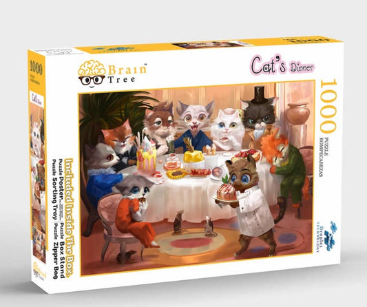 Games | Puzzle Cats Dinner 1000 Piece