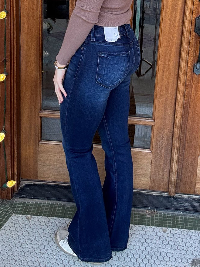 KanCan Mid Rise Flare Jeans