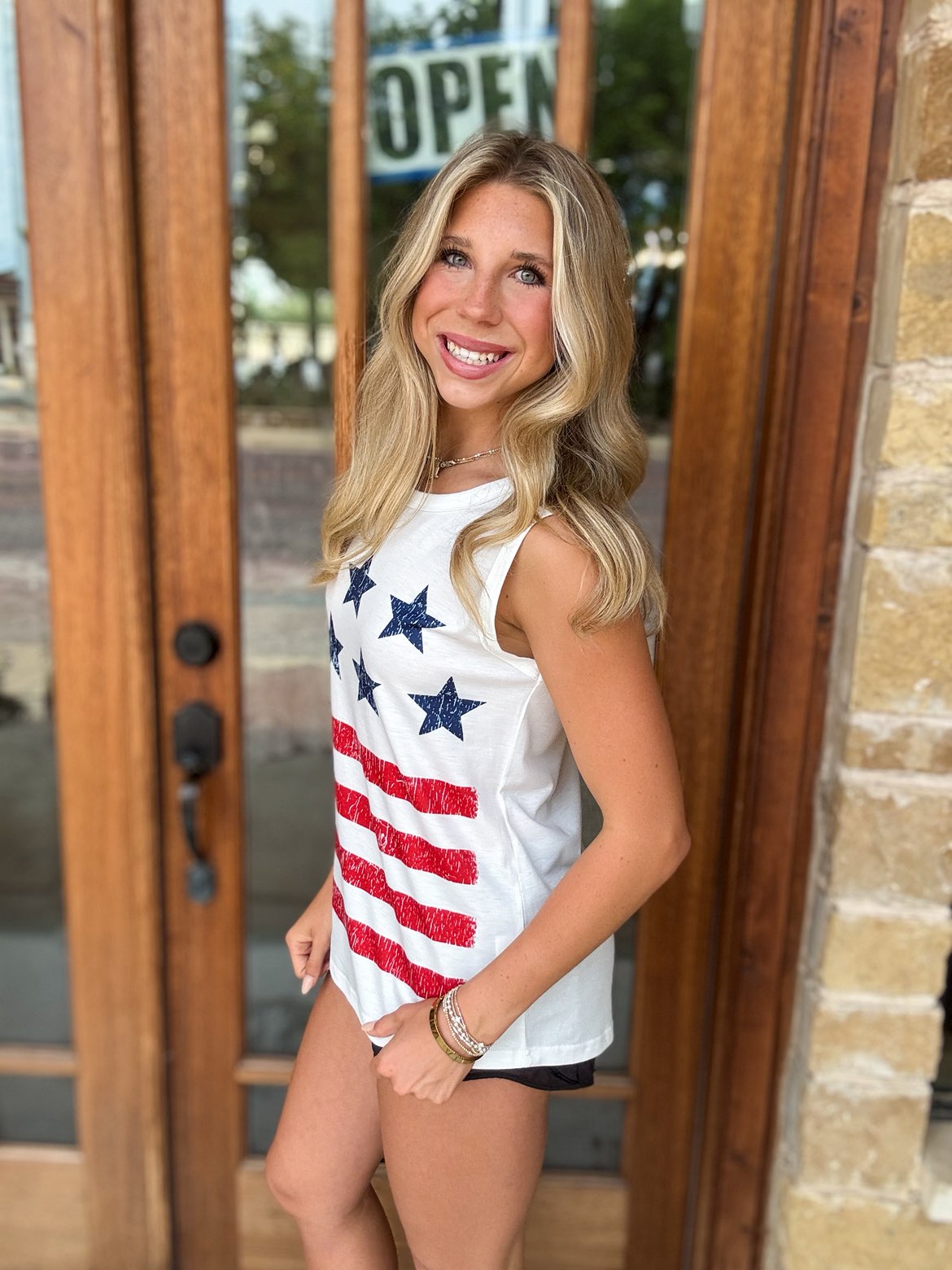 Tank Top - Vintage Stars & Stripes