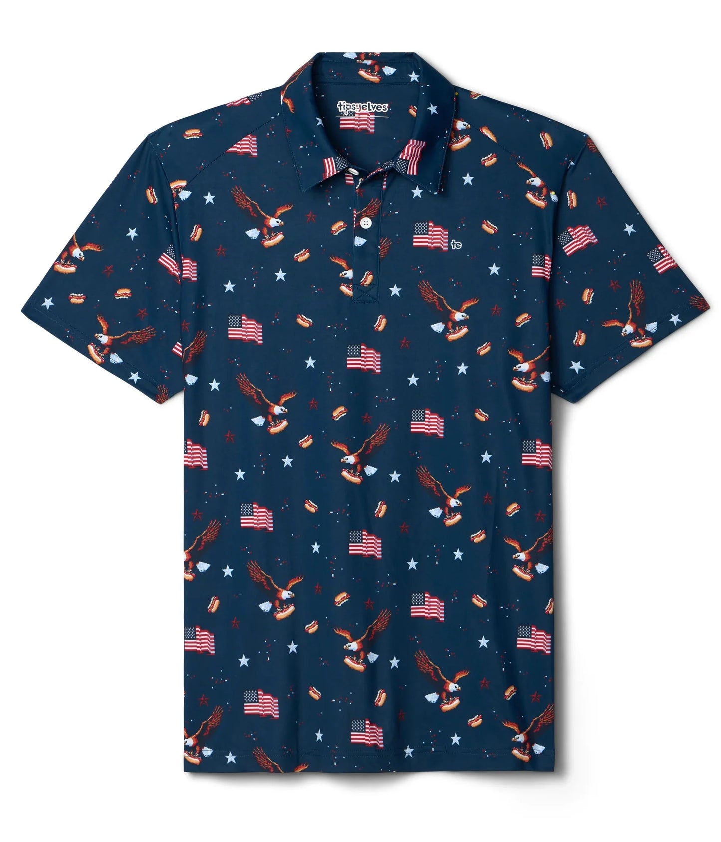 Polo - Boys 8-Bit Eagle Golf
