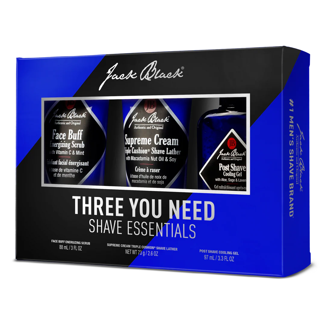 Jack Black | Three You Need Shave Essentials