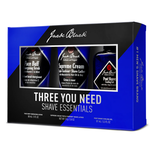 Jack Black | Three You Need Shave Essentials