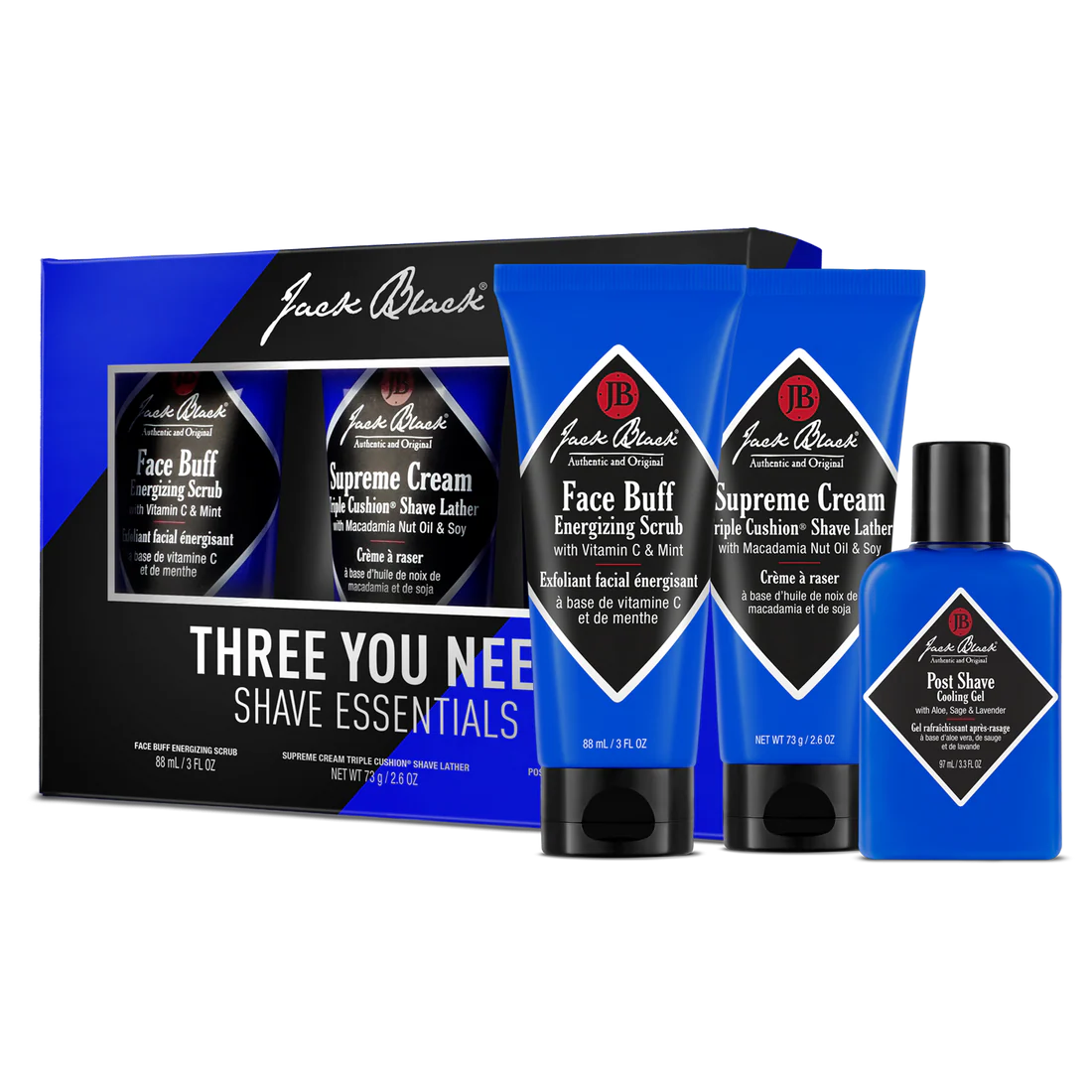 Jack Black | Three You Need Shave Essentials