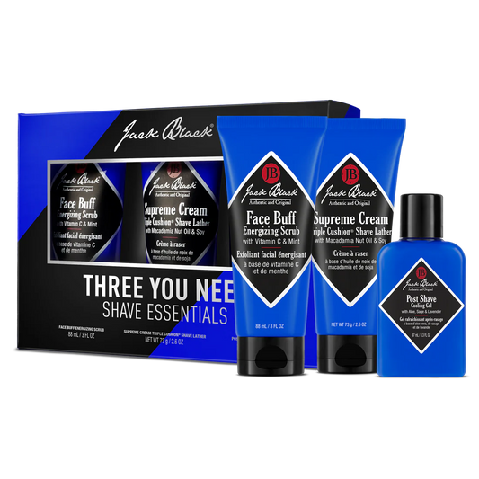Jack Black | Three You Need Shave Essentials