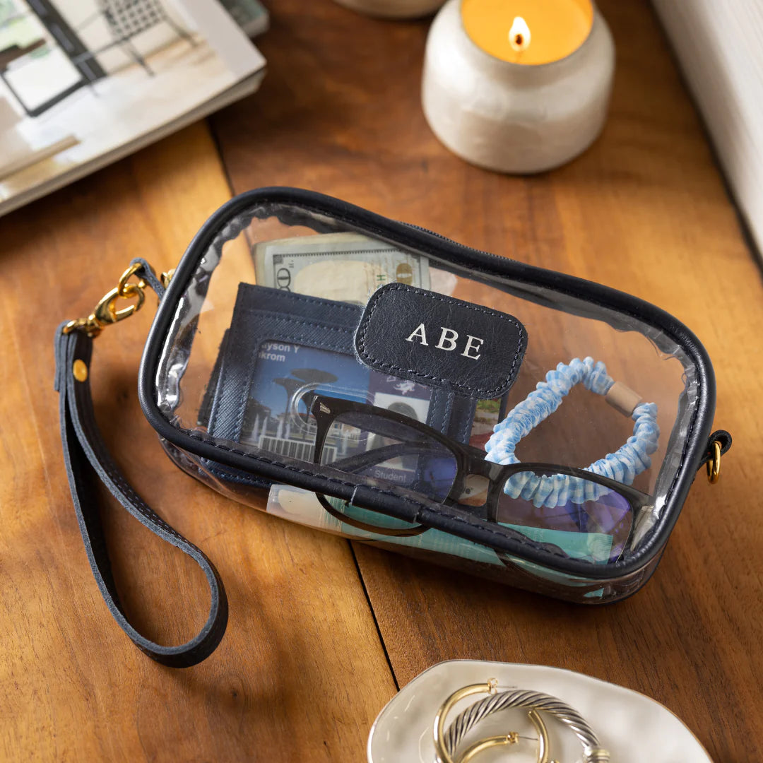 Bags | Jon Hart Clear Wristlet