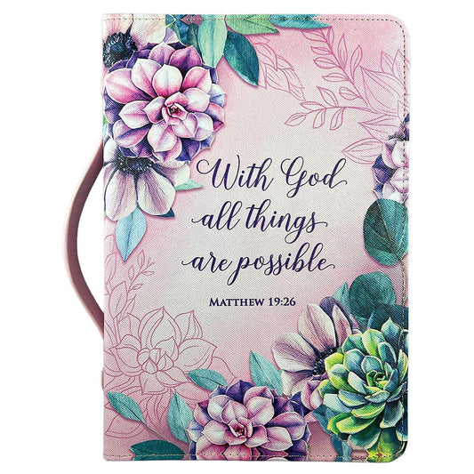 Bible Case - With God All Things Are Possible
