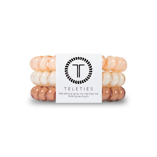 Teleties Large Hair Ties - For the Love of Nudes