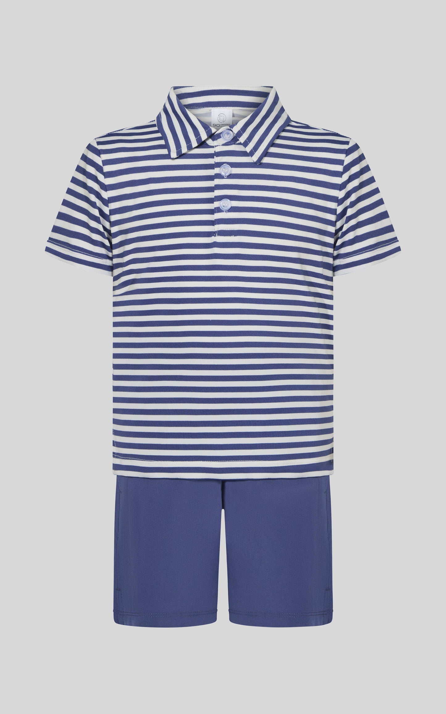 Set - Boys Skipper Blue Stripe