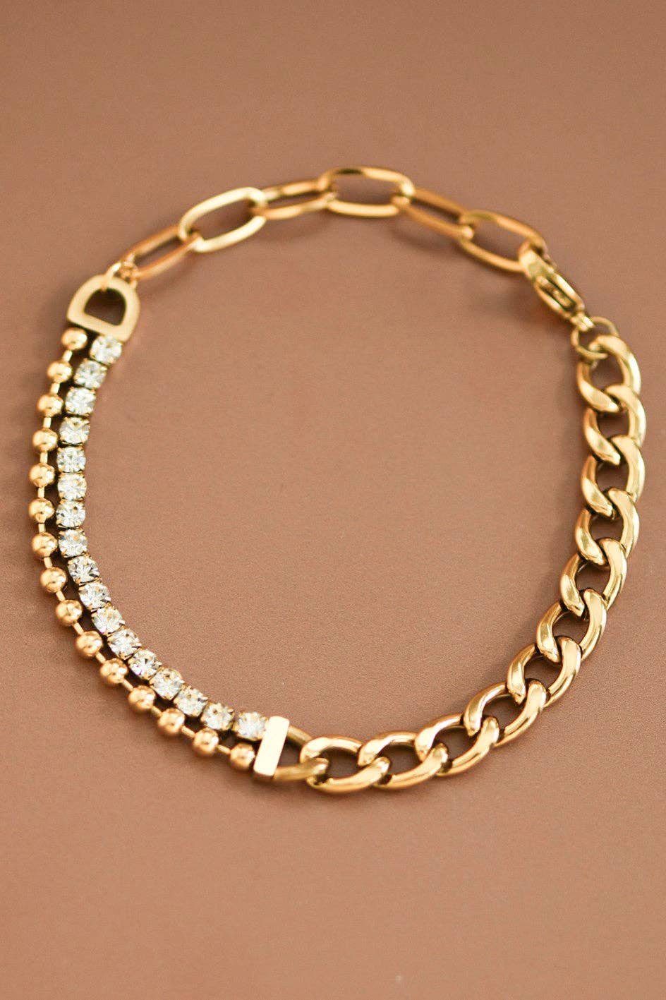 18K Gold Plated Kay Chain Bracelet