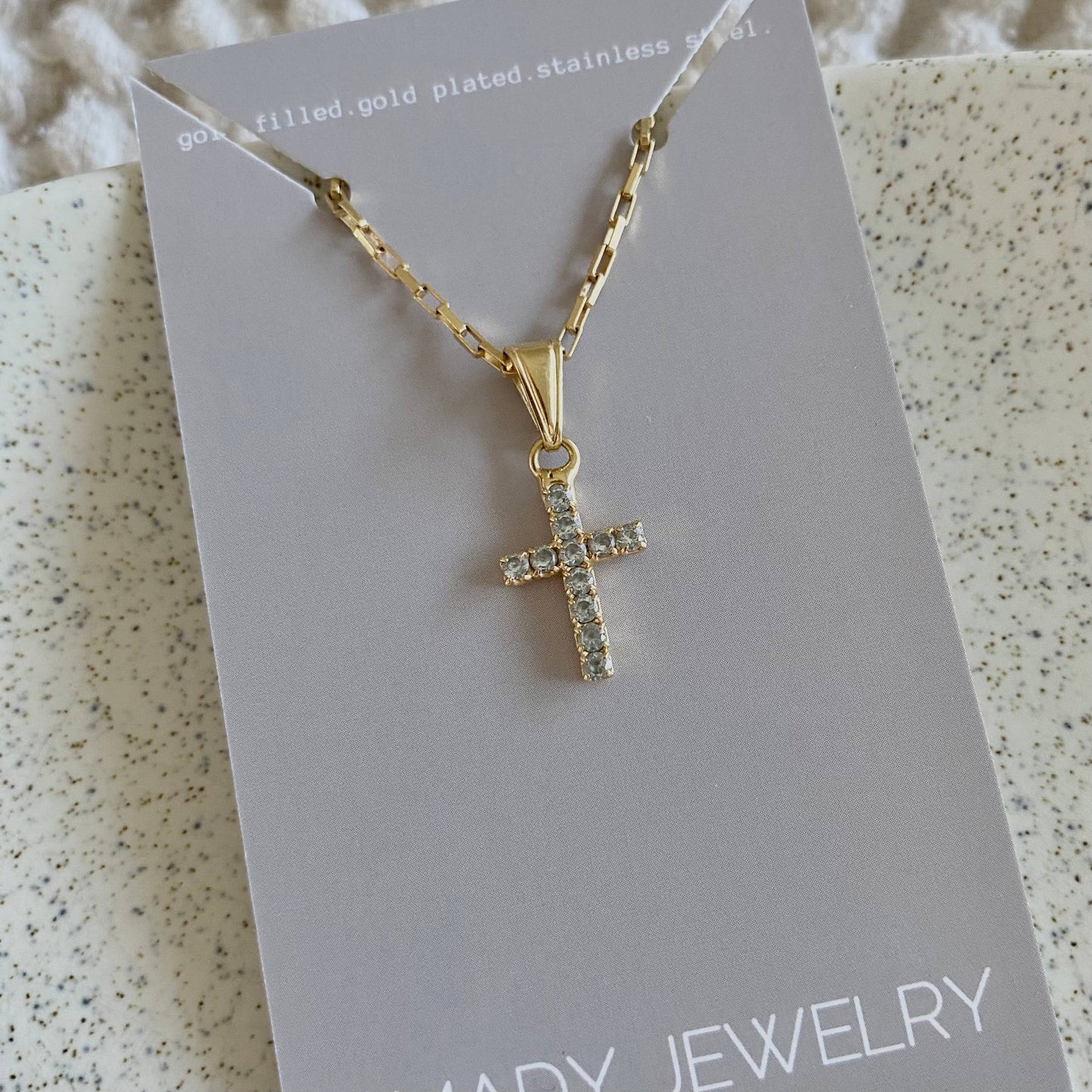 Necklace - Cross Faith Jesus