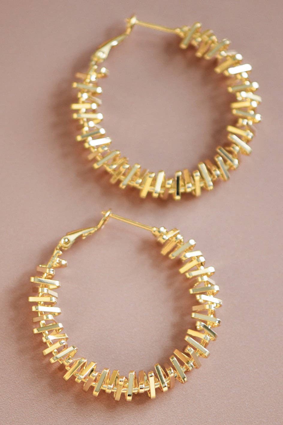 Earrings - Gold PVD Plated Hoop